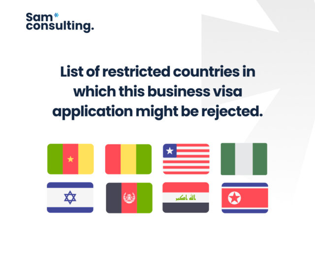 List restricted countries 