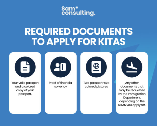 Requirement document to apply foor KItas 