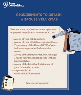 Spouse Visa KITAS In Indonesia: Things You Need To Know - Sam Consulting